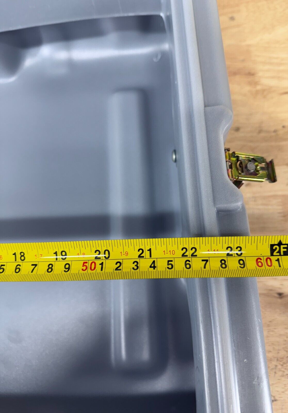 Pelican Hardigg Grey Storage Case 29" X 19" X 12" Footlocker Brand New