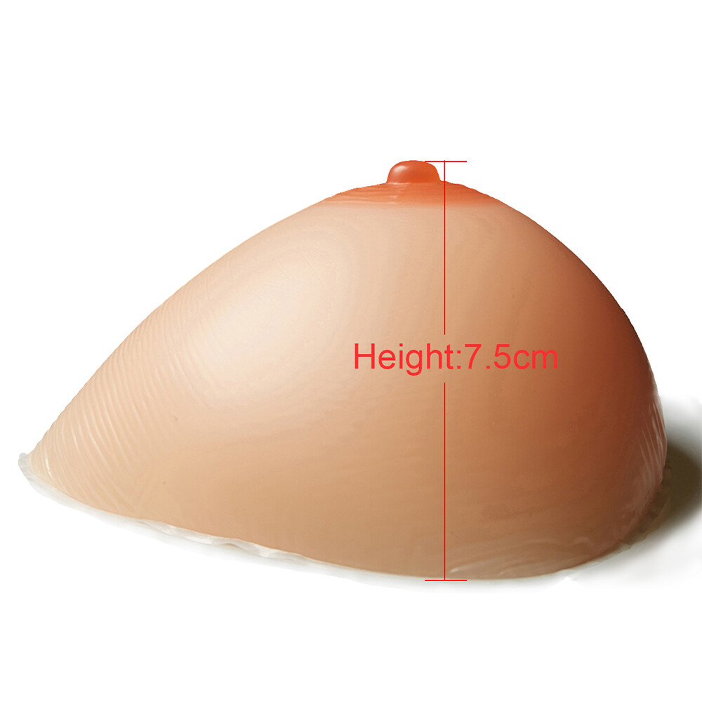 KnowU Triangle Silicone Breast Forms Boobs Enhancer For Crossdresser Transgender