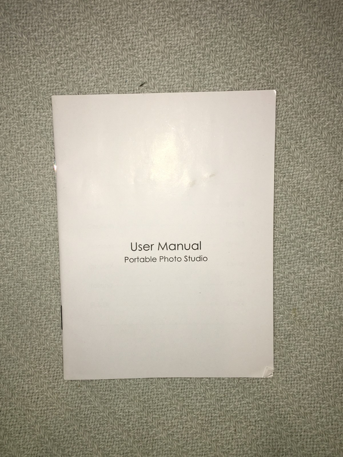 NEEWER Photo Studio Light Box 16x16” Glare Shooting Tent w/4 Color Backdrops New