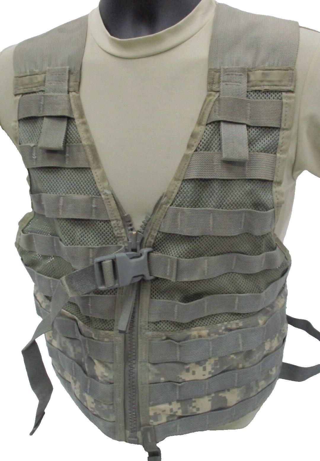 US ARMY MOLLE VEST FLC FIGHTING LOAD CARRIER BEARING EQUIPMENT DIGITAL TACTICAL