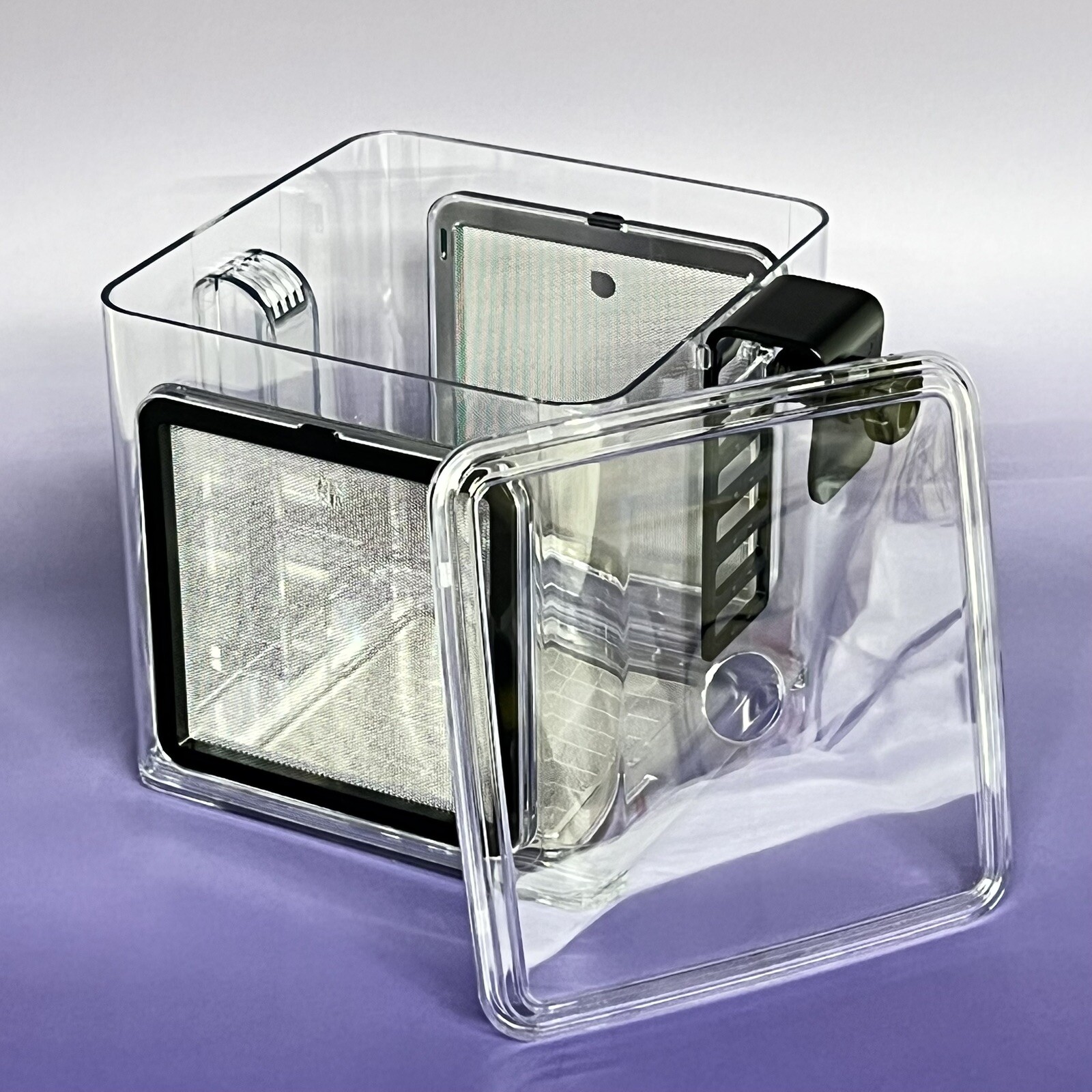 Fish Breeder Box Hatchery/Livebearer Hang-On Rimmed or Rimless Tank - FREE SHIP!