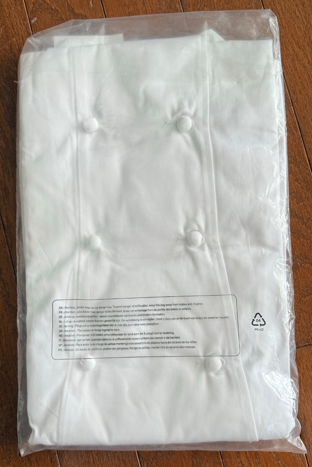 Bragard Grand Chef White Double Breasted Chef Coat Jacket Size 54 France