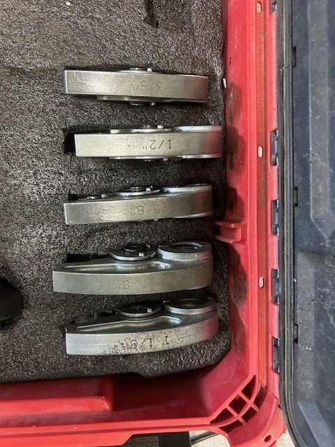 RLS Model MAP2L19CER Refrigerant Press Tool with 5 Jaws Klauke - Calibrated