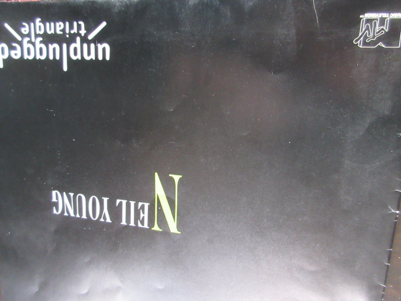 Unplugged Triangle Japan Poster Promo Press Release Eric Clapton Neil Young Rod