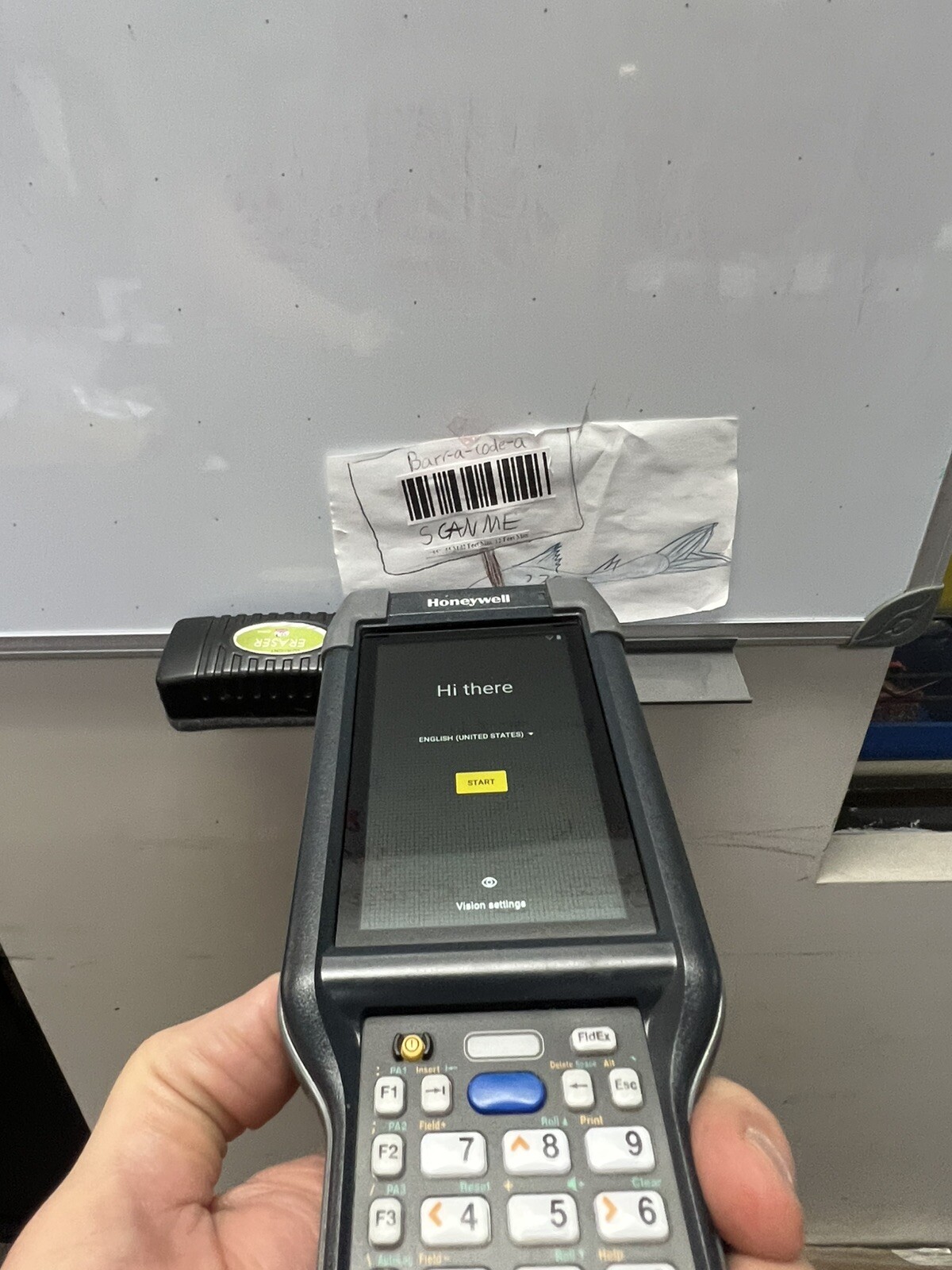 Honeywell CK65 Handheld Android Mobile Computer Barcode Scanner CK65-L0N-BMC210F