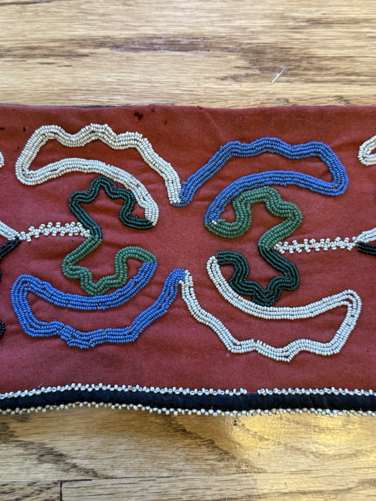 Antique Late 1800’s Tlingit Beaded Belt