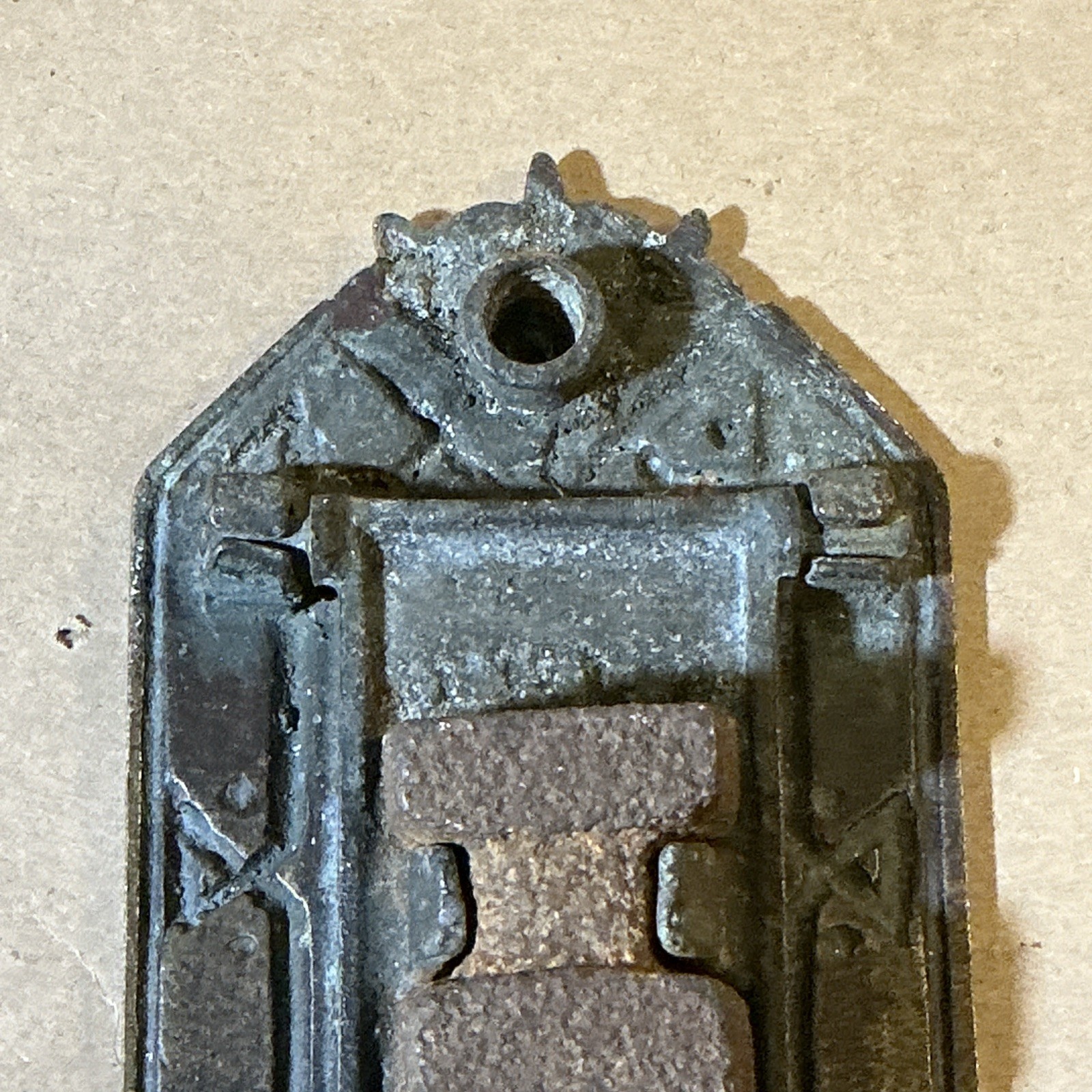 Antique Brass Letter Slot As Is INV-JDH12