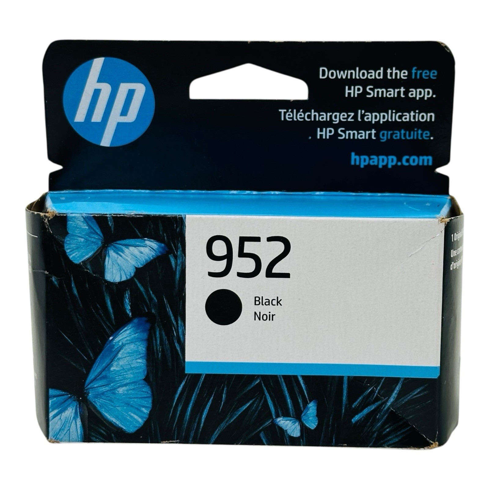 Genuine HP 952 Black Ink Cartridge F6U15AN EXP 2026 Sealed Box