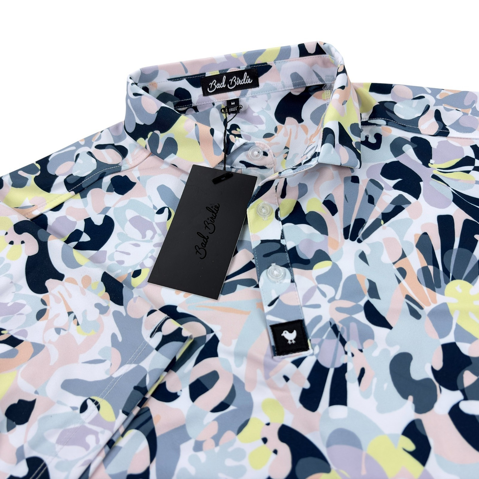 Bad Birdie Core Golf Polo Men's Slim Fit Savannah Swing NWT
