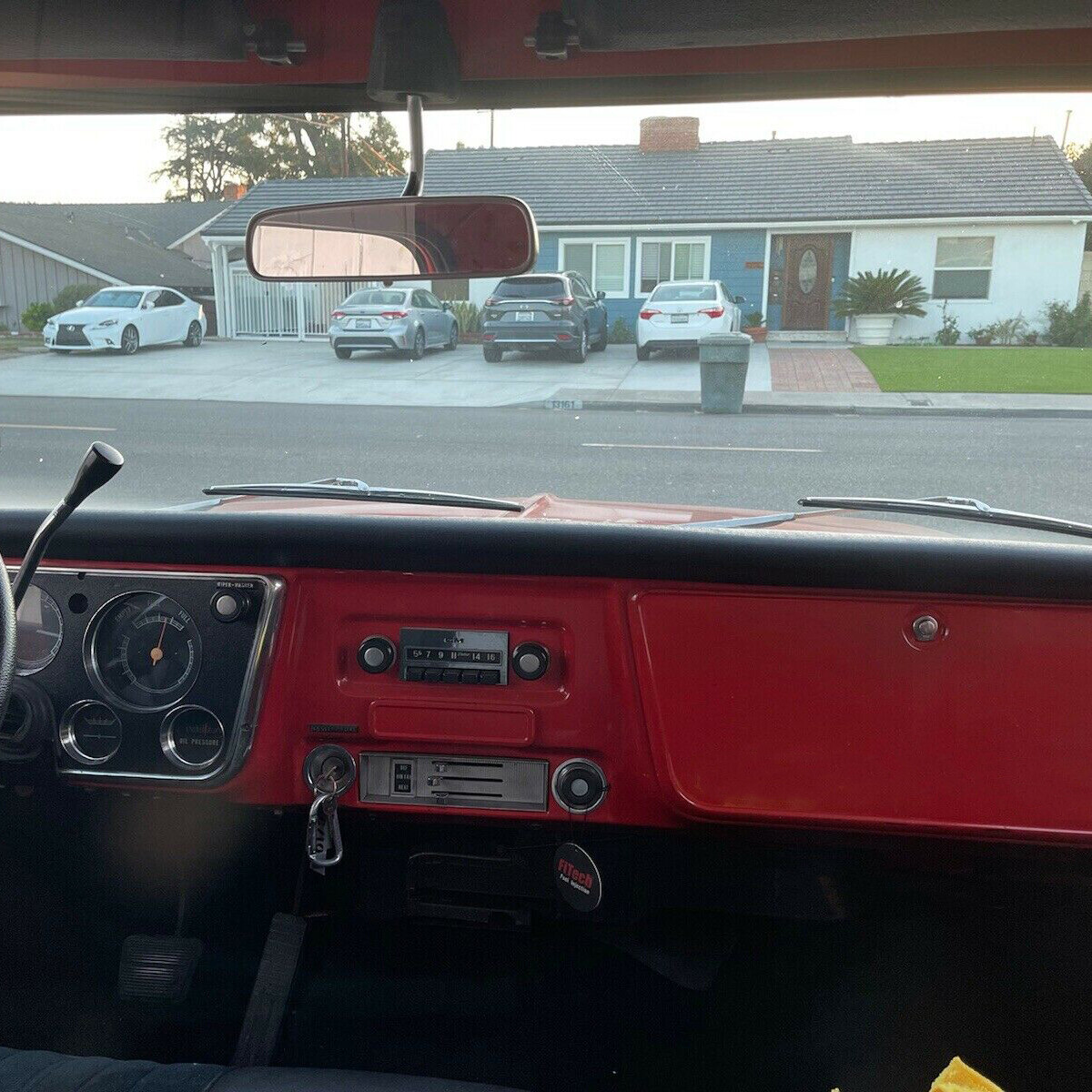 FOR 1967-1972 Chevy / GMC C10 Truck Dash Pad Cover- Black 67 68 69 70 71 72