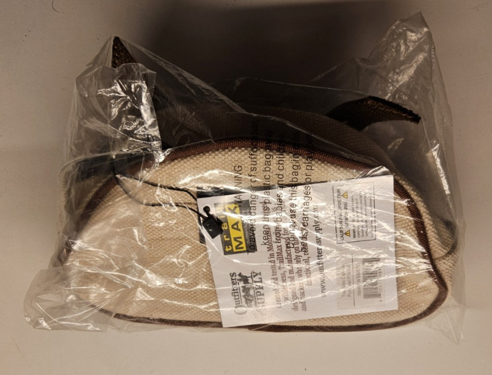 Outfitter Supplies TrailMax Canvas Pommel Pocket - Beige (Loose String on Tag)