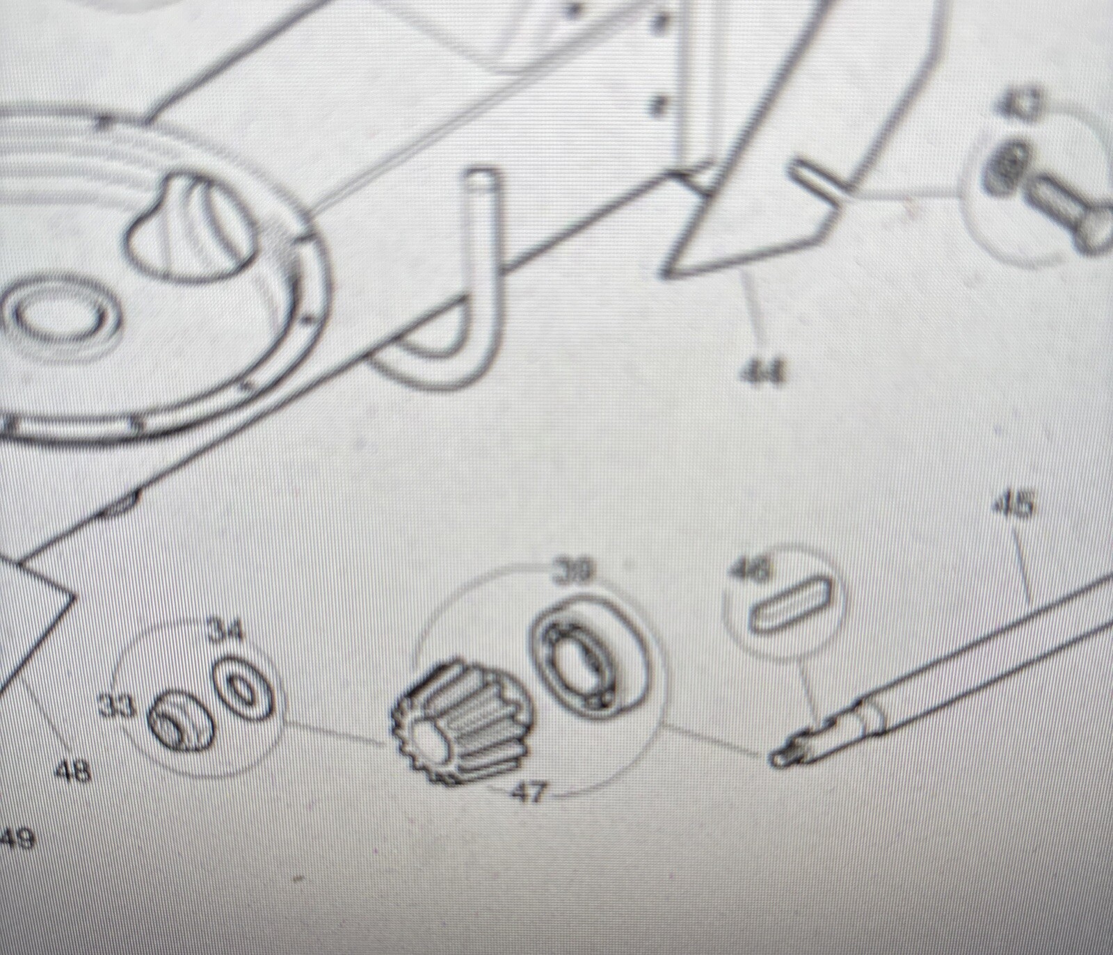 Benford Terex Drum Drive Pinion Gear J28Z on 5/3.5 Cement Concrete Mixers
