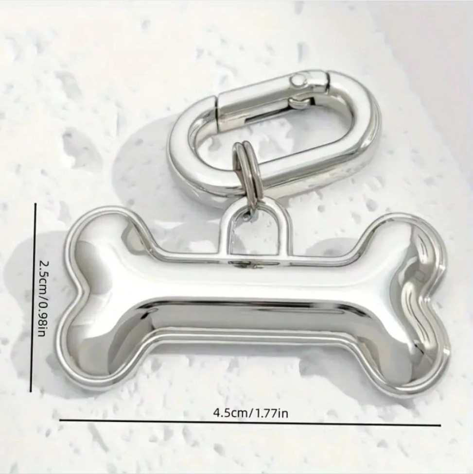 Custom Dog Tags Engraved Personalized Pet ID Name Plate 3D Bone Collar Charm