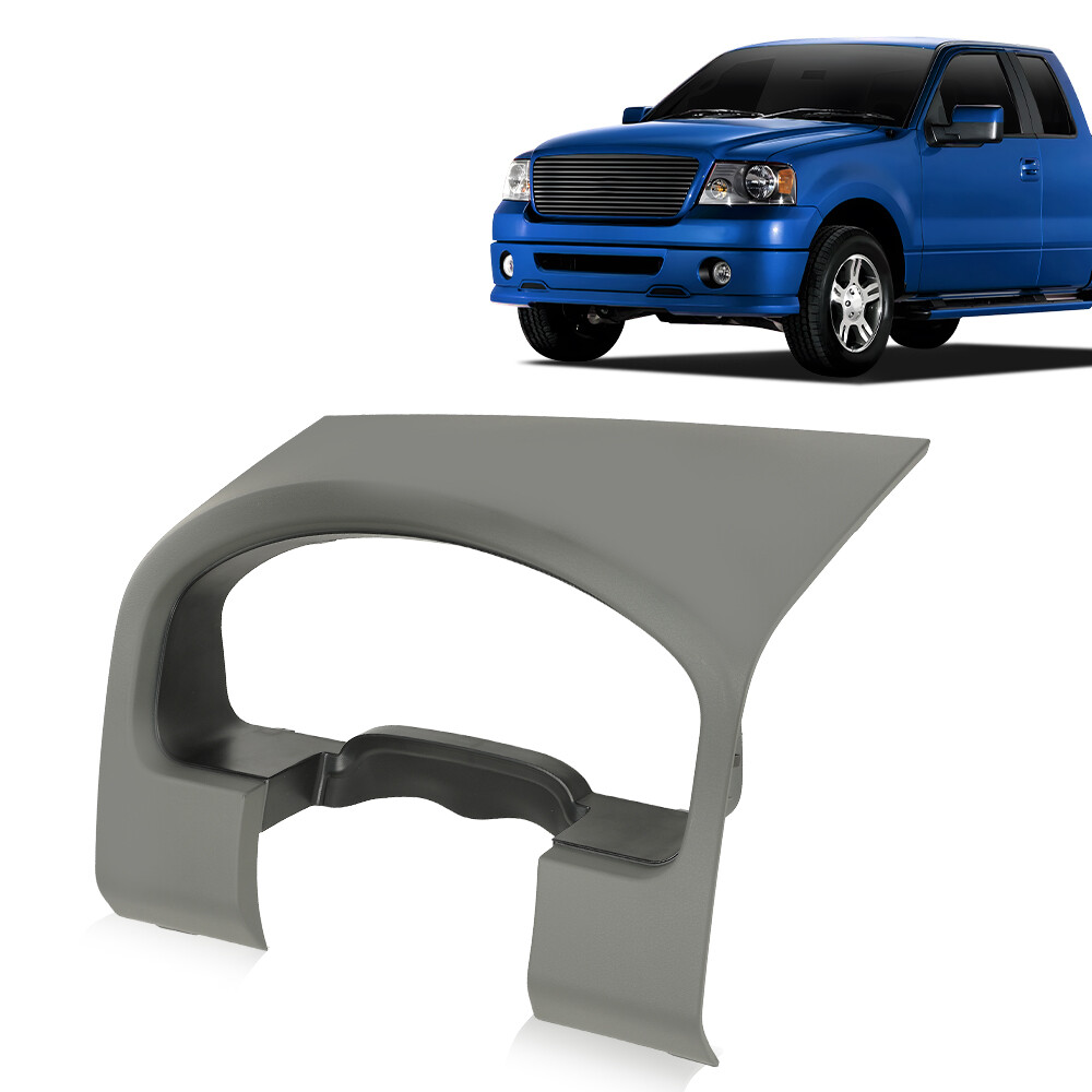 Instrument Cluster Speedometer Dash Bezel Trim Gray Fit For 04-08 Ford F-150