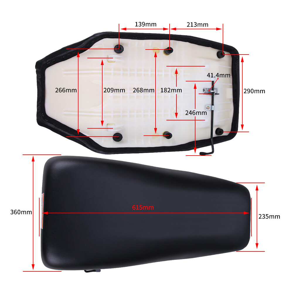 New Complete Seat For 1998-2004 Honda TRX 450 TRX450ES/S/FE/FM Foreman 450 ATV