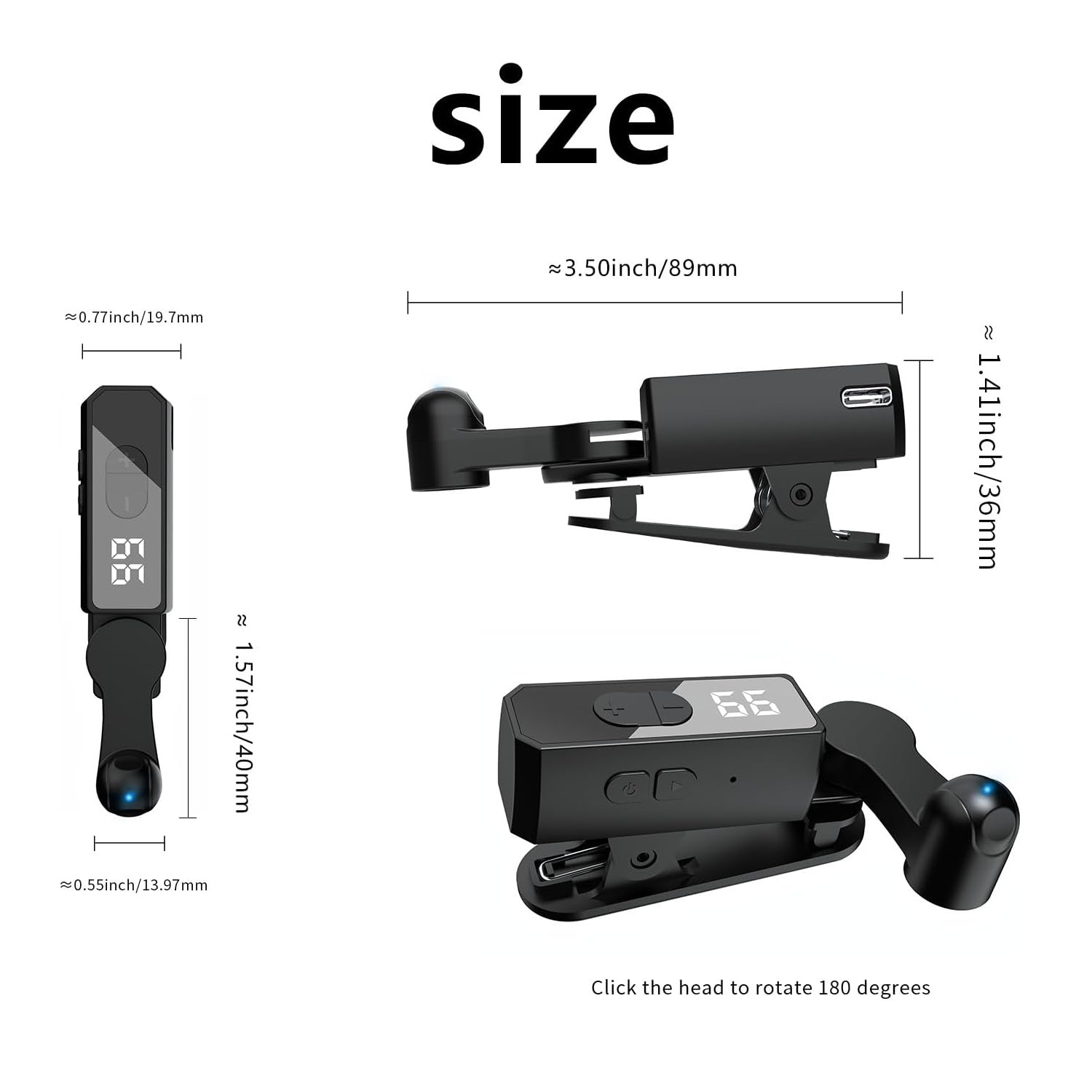 Auto Clicker Tapper for Smartphone, Rechargeable Cordless – Adjustable Speed