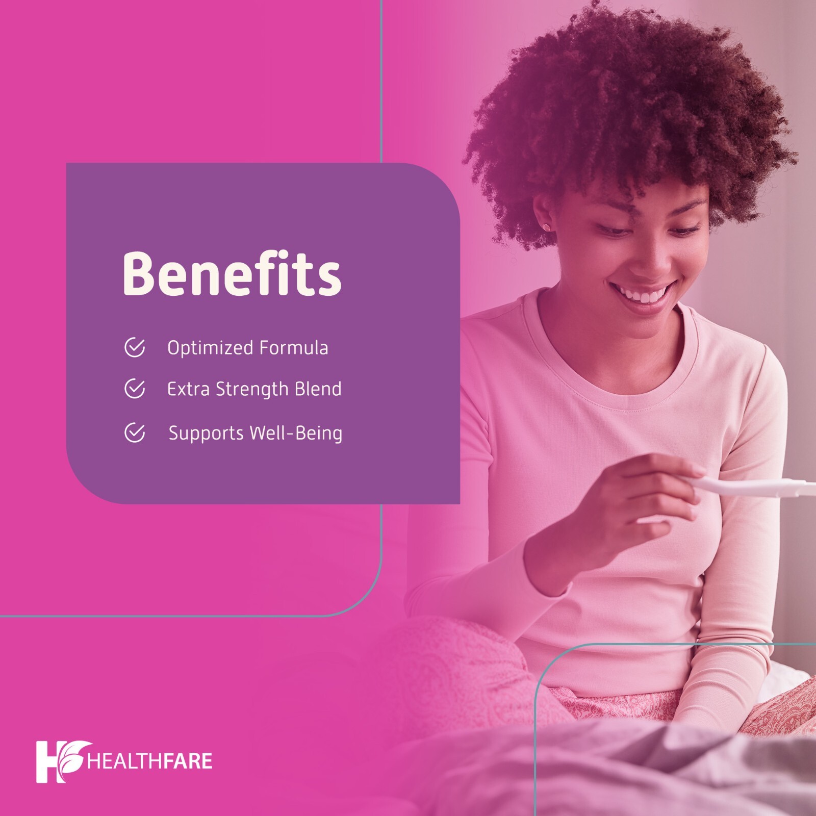 HealthFare Folic Acid 400mcg 300 Tablets Folate Vitamin B9 Water-Soluble