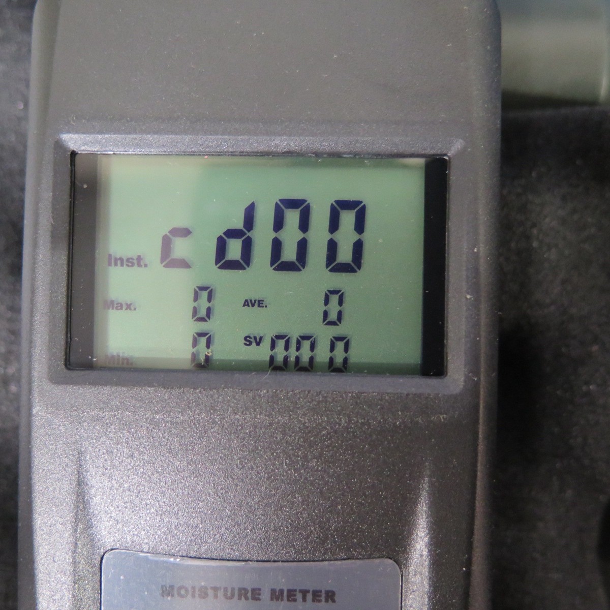 R201516 Moisture Meter MC-7828PP In Case w/ Instructions - Hygrometer