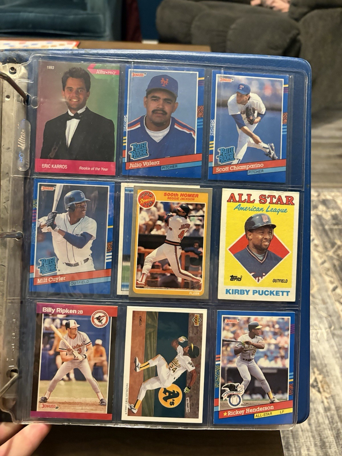 Vintage Baseball Card Lot 117+ Bo Jackson Nolan Ryan Schmidt Mattingly