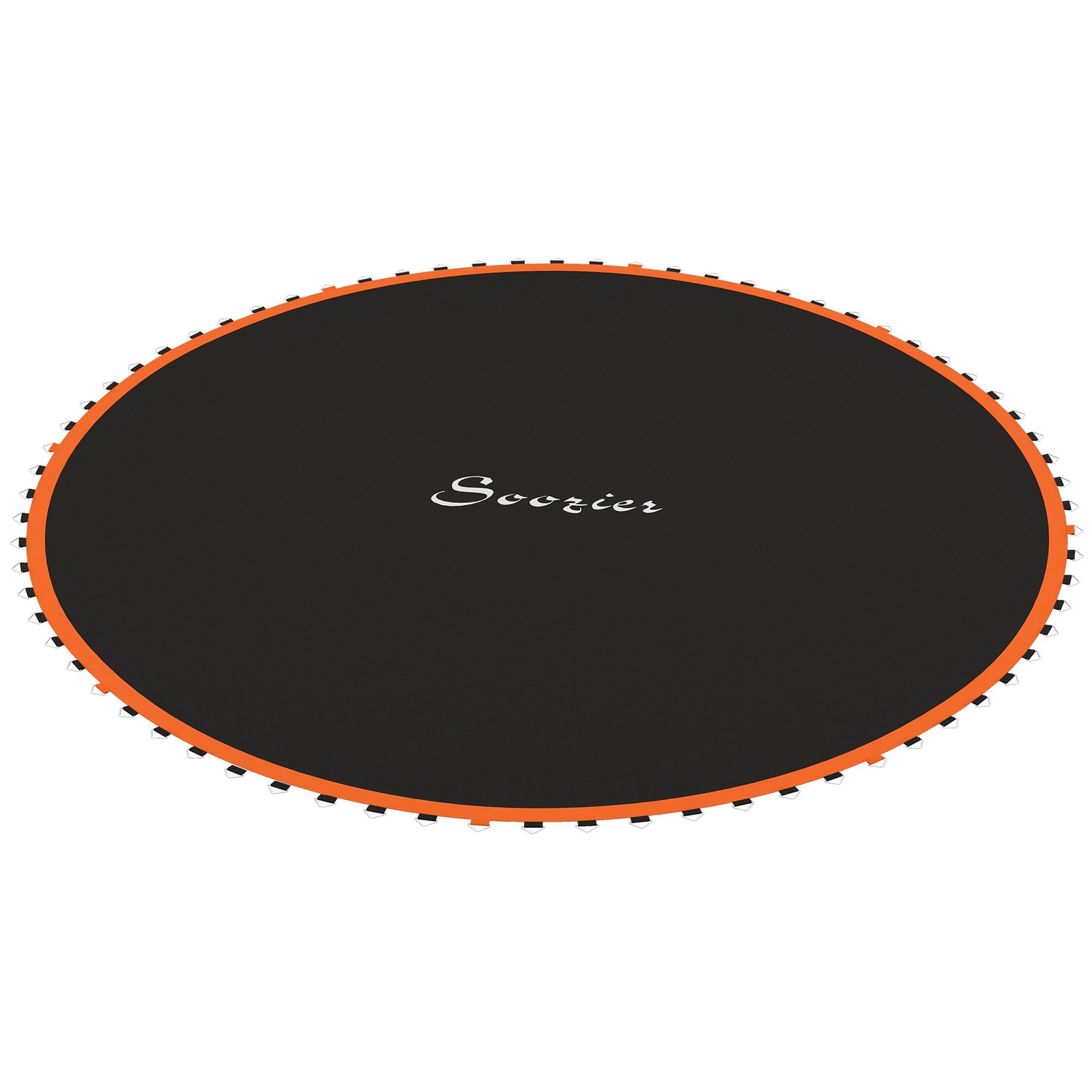 Soozier Trampoline Mat with 72 V-Hooks, Fits 12ft Trampoline, Orange