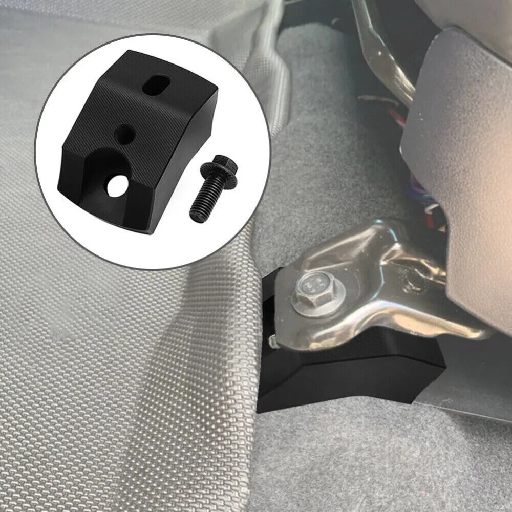 Black Front of Seat 1-1/4" Riser Seat Spacers Jackers Lift Kit For Toyota Tacoma