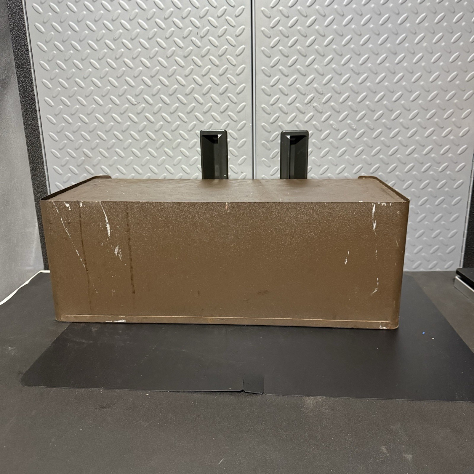 Kennedy MC-22 Machinist Tool Chest 2 Drawer Metal Toolbox USA VINTAGE Industrial