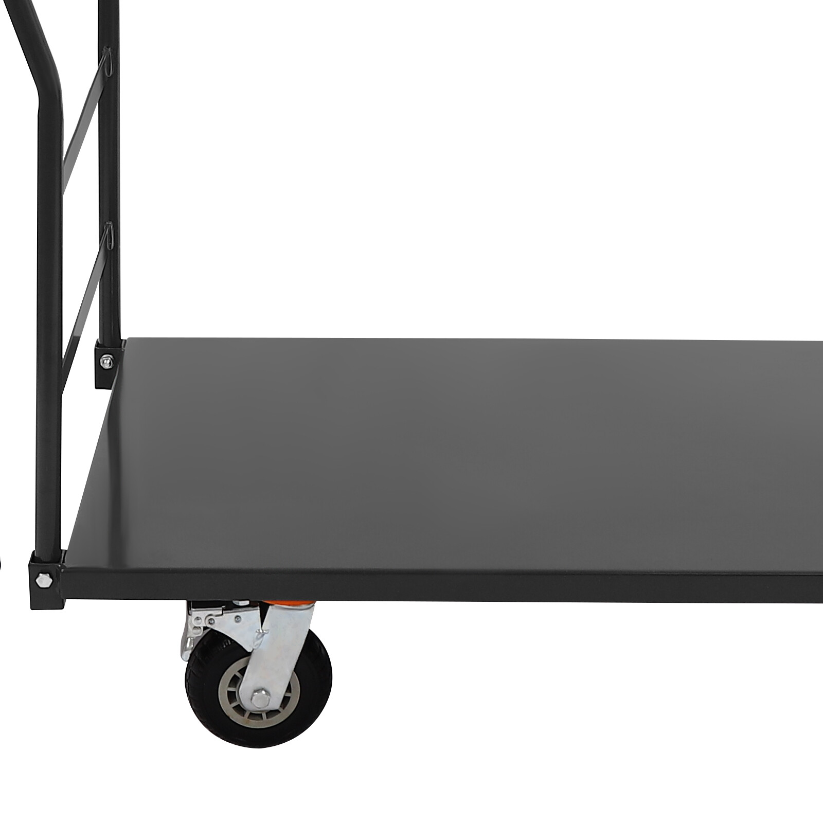 2000Lbs Platform Cart Dolly Industrial Flat Dolly Cart Hand Truck Trolley Heavy