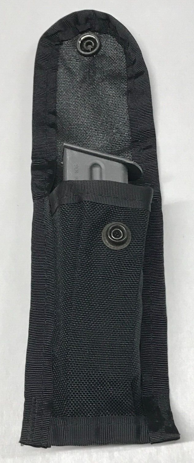 ALICE Black Single Pistol Mag Pouch Sterile OldGen Military Type NOS