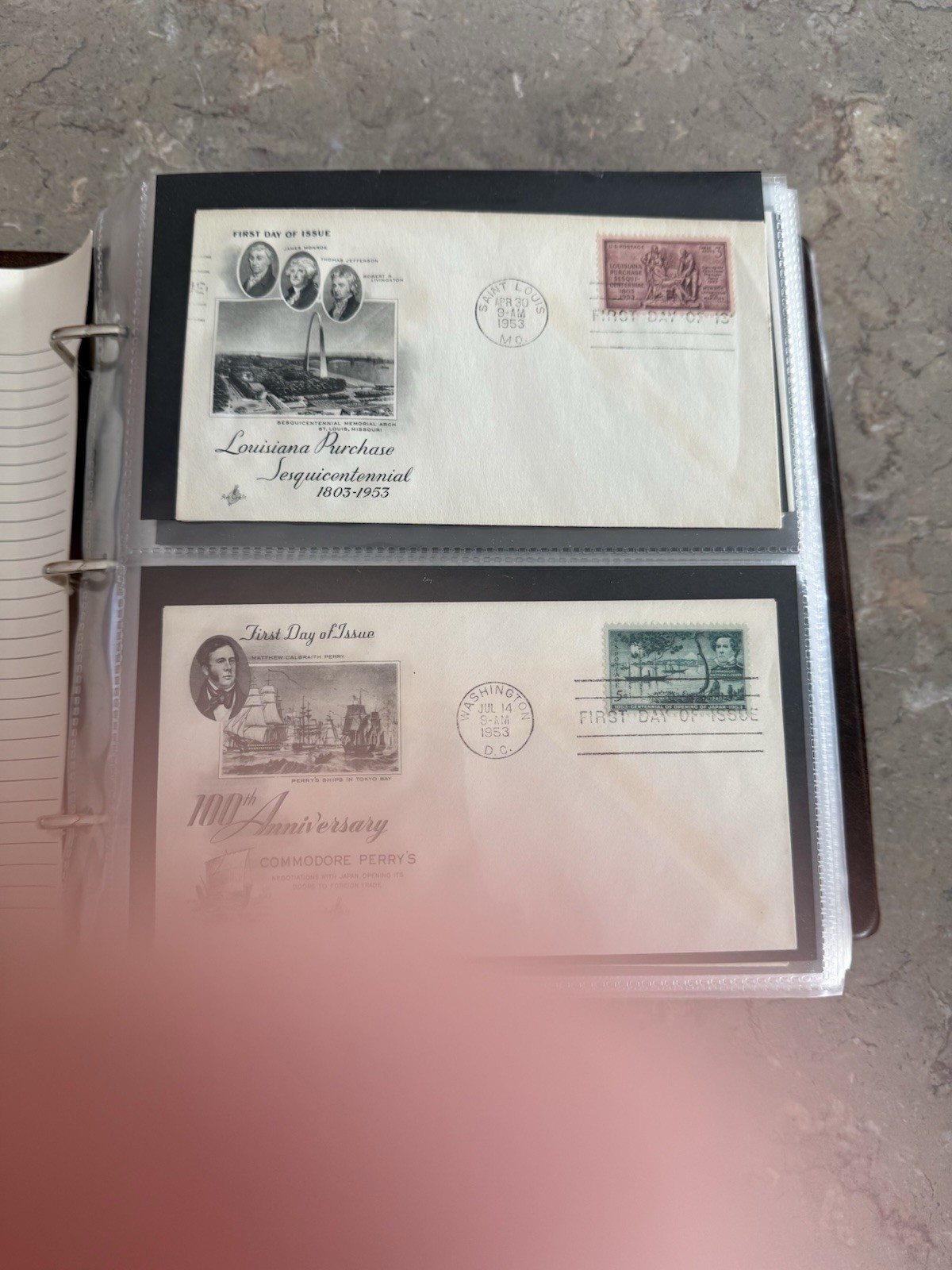 SuperSafe First Day Cover FDC albums with 900 Covers In 9 Albums 1951-2001