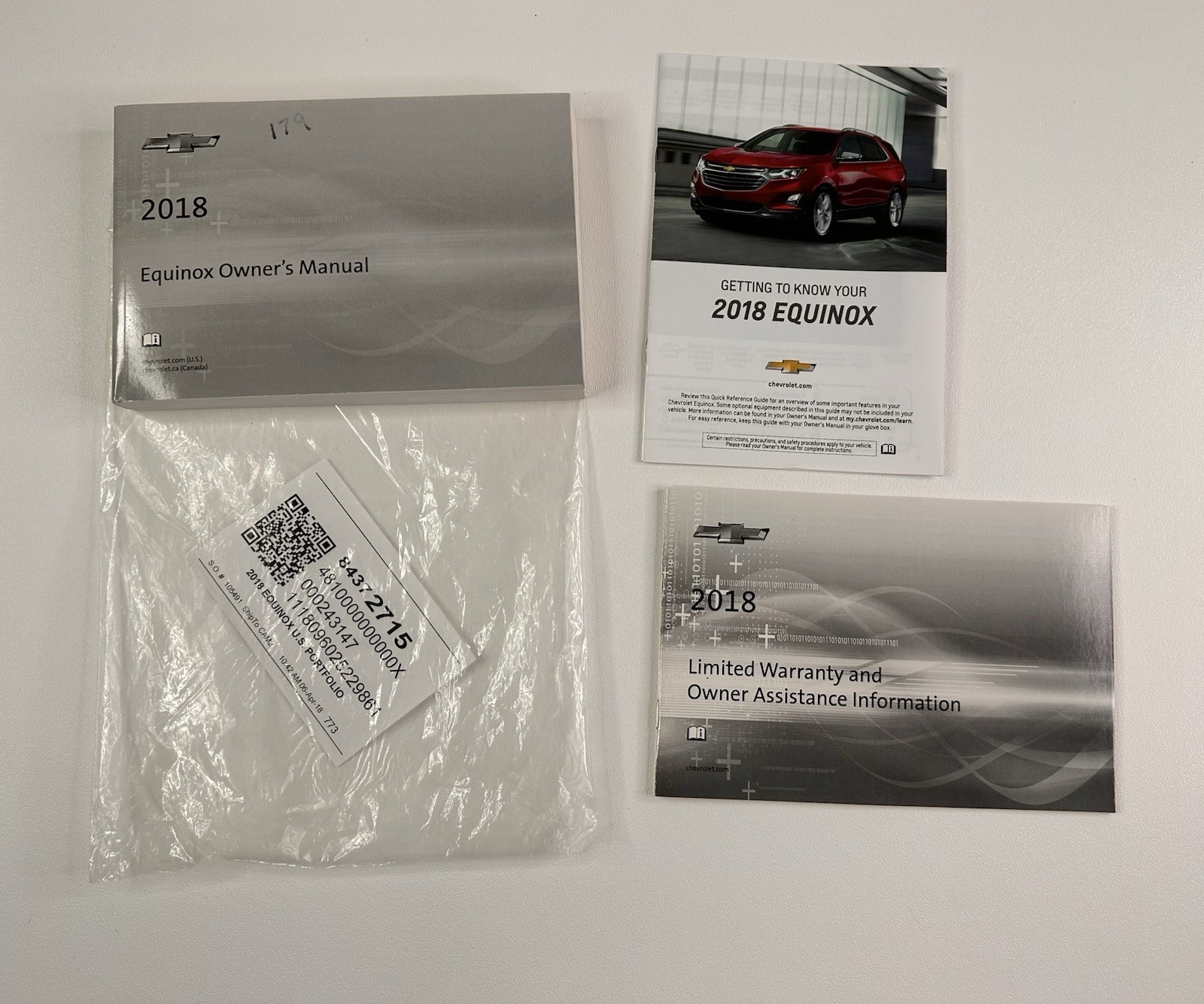 2018 Chevrolet Equinox Owners Manual