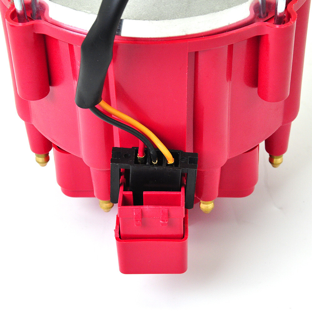 GM08 HEI Distributor &Wire &Pigtail for Chevy 350 454 SBC BBC w/65K Volt 9000RPM