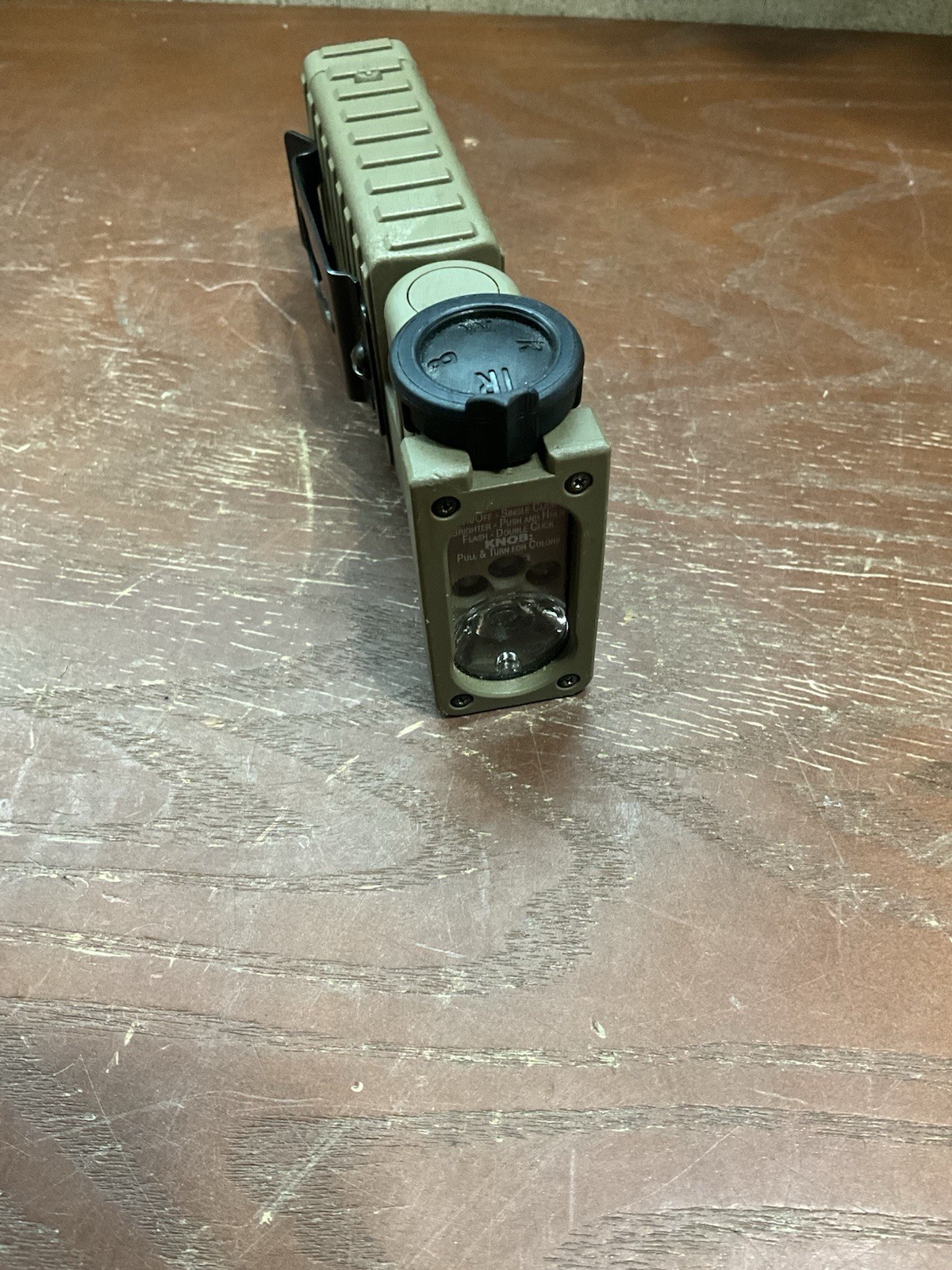 STREAMLIGHT MILITARY SIDEWINDER TACTICAL FLASHLIGHT RED/WHITE/BLUE/IR COYOTE TAN