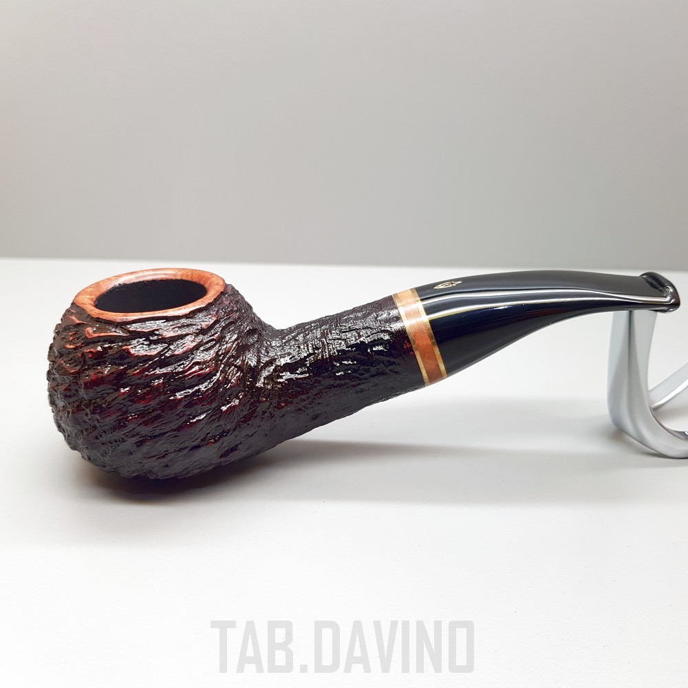 Savinelli Porto Cervo Zigrinata 320 9Mm Made In Italy