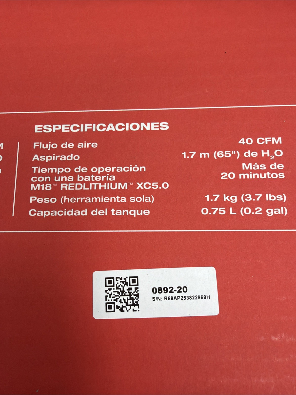 Milwaukee M18 Brushless Handheld Vacuum (Bare Tool)