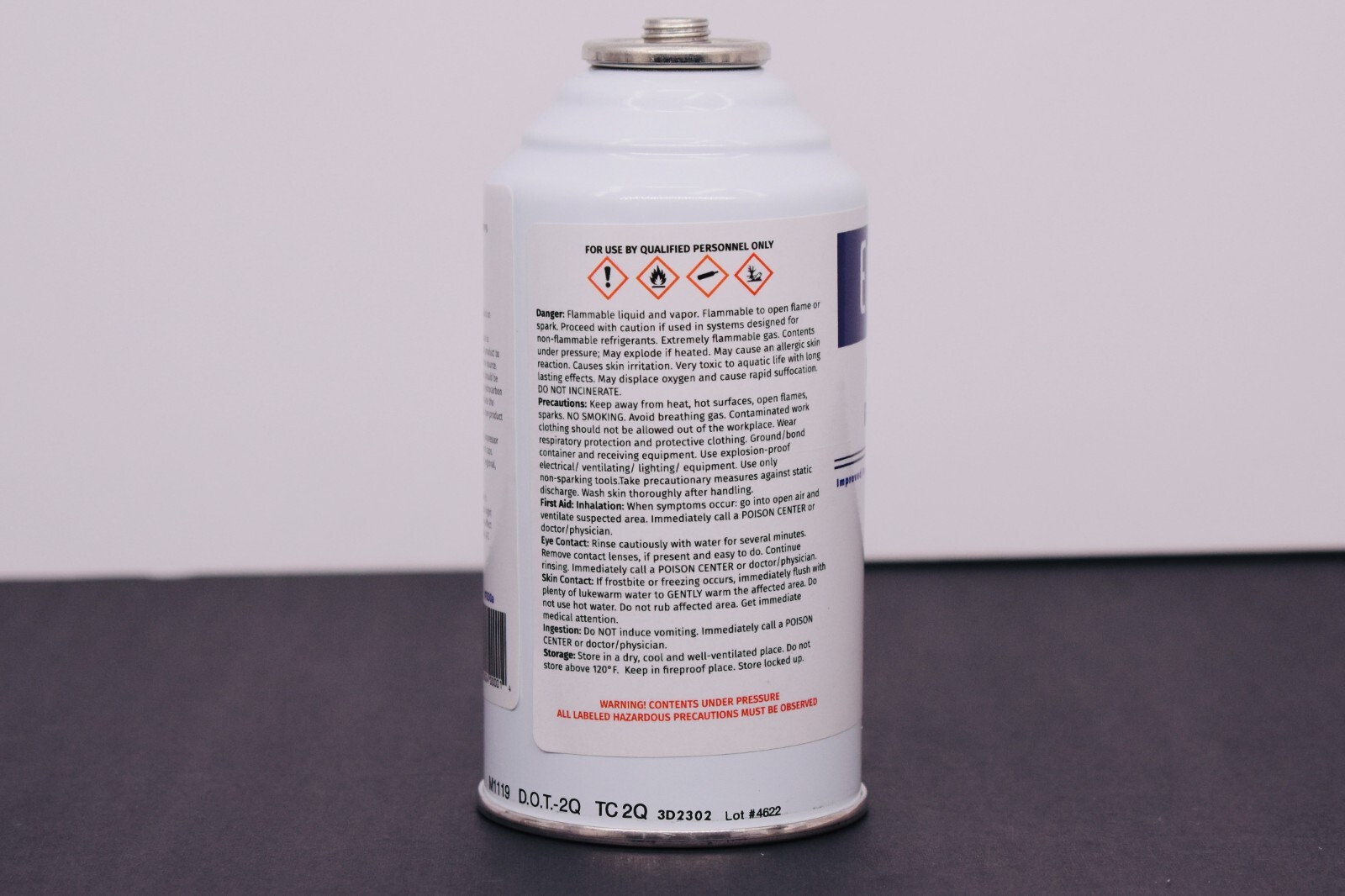 R134a Replacement Refrigerant with dye- CASE OF 3 CANS!