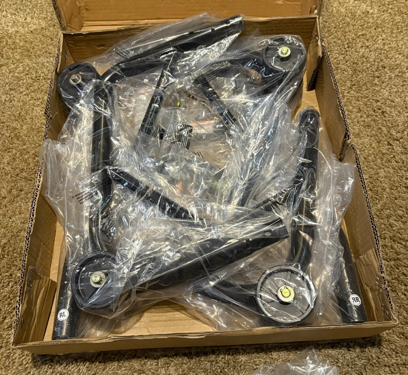 Extreme Max Sport Bike Motorcycle Lift Stand Front + Rear Spool-Style Black