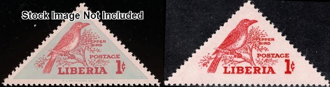 Centsational-EFO Liberia SN 341 MNH OG Changeling