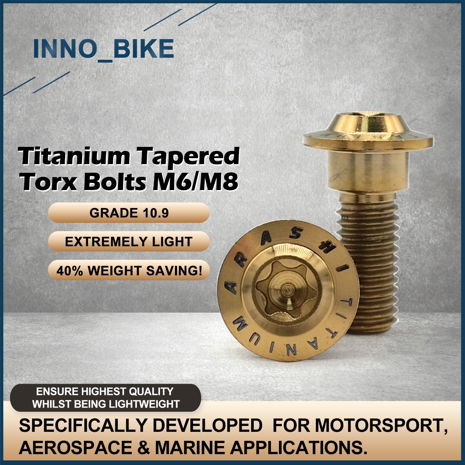 15PCS Front Rear Brake Rotor Mounting Bolts Screws For Suzuki GSXR1000 2001-2008