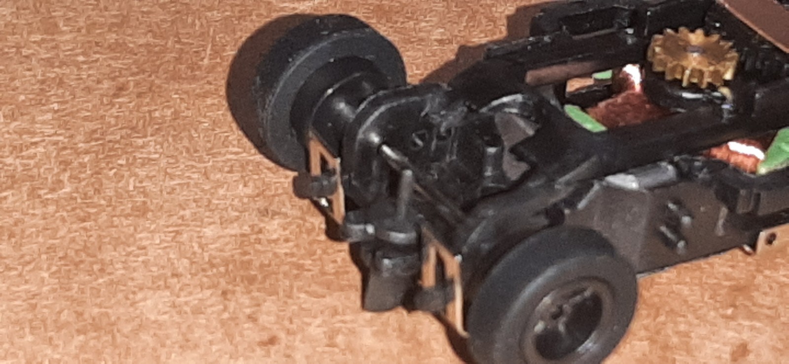 Back To School Special Autoworld Ultra G Xtraction Chassis With Blacked Out Rims