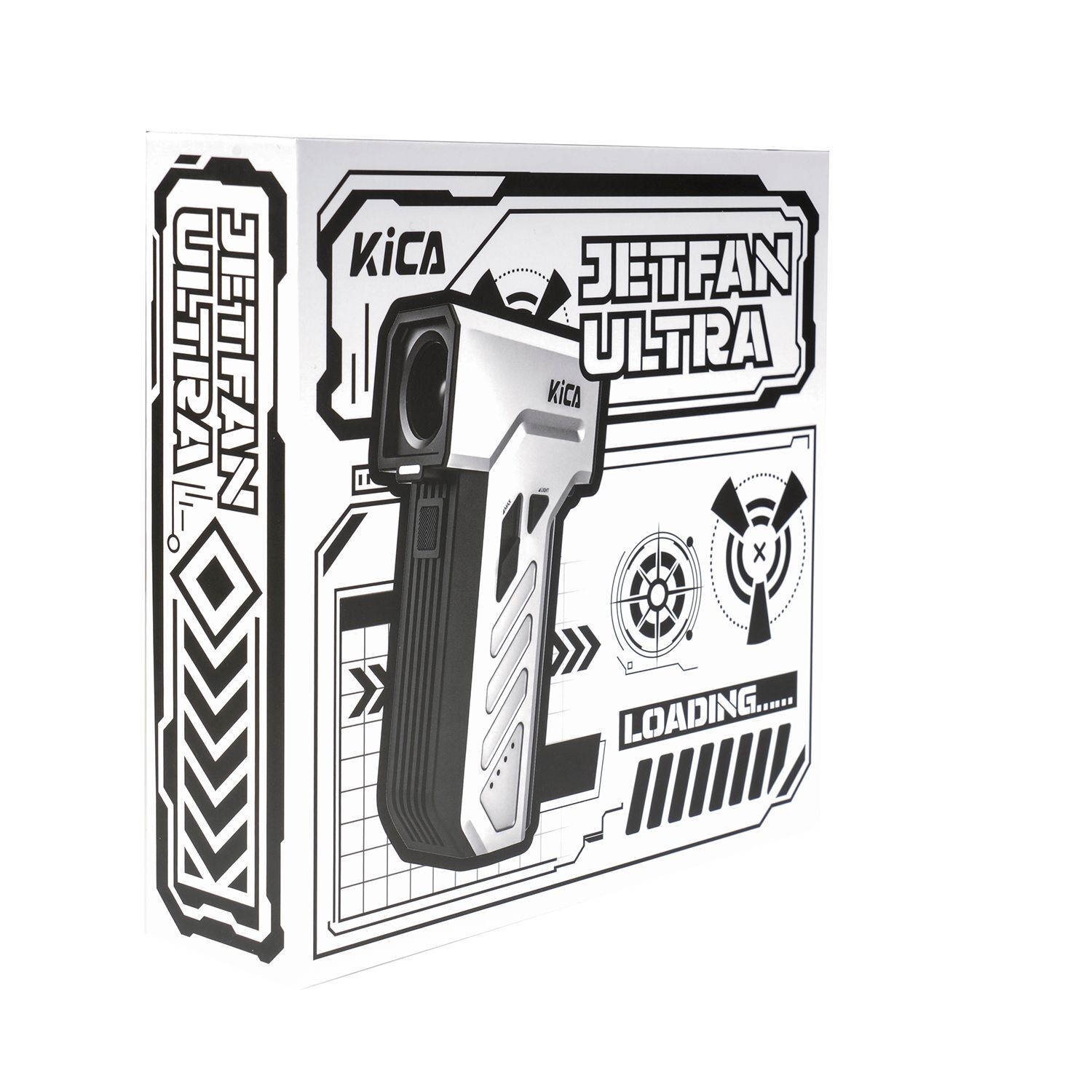 KiCA Jetfan Ultra - Electric Powerfull Air Duster Blower | 116000RPM | LED Light