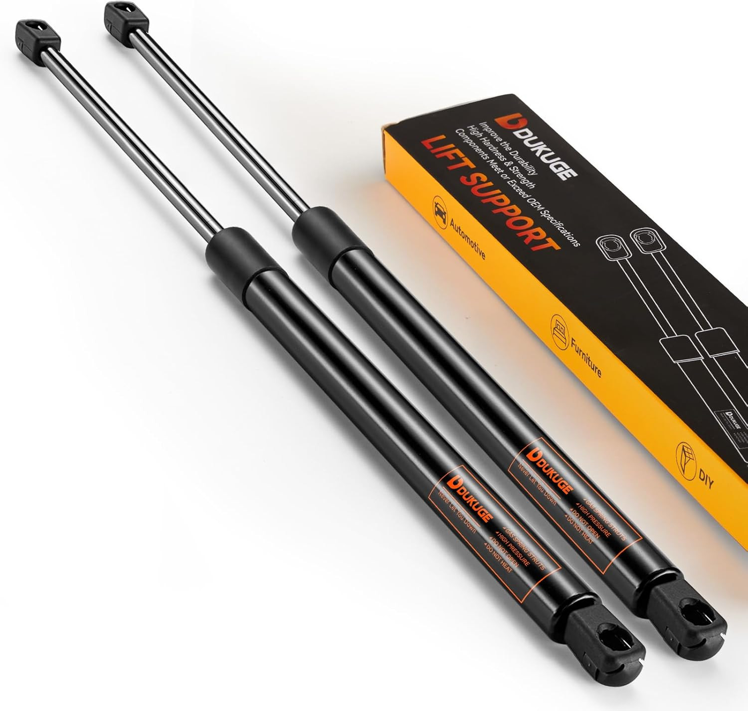 20 Inch 60Lb Gas Struts for Tanning Bed & RV Bed (Weight: 48–66Lb), OEM# 4450, C