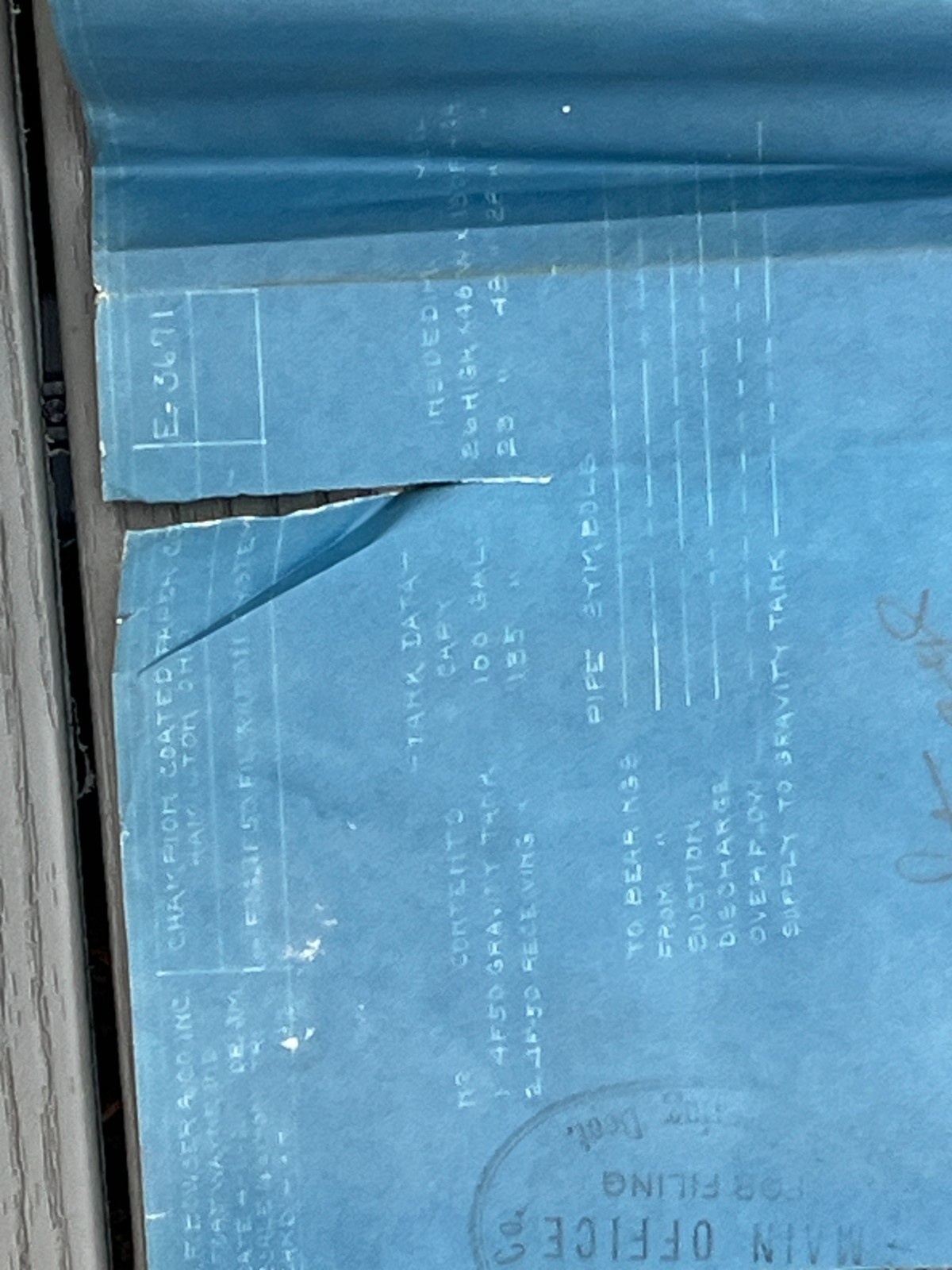 Lot 8 Vtg Industrial Blueprints Champion Paper Dorr Blue Print Dilts Blaw Knox