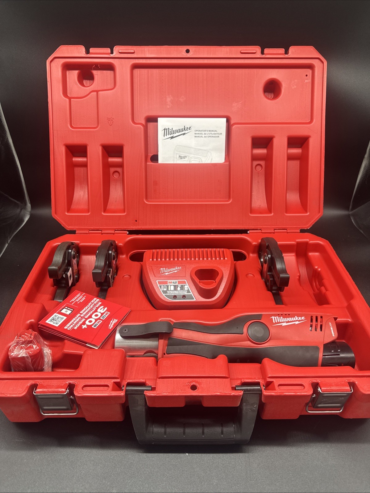 Milwaukee 2473-22 M12 Lithium-Ion Force Logic Press Tool Kit w/ Jaws #2