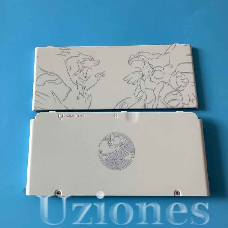 Top+Bottom Cover Housing Shell Faceplate Case For 2015 Nintendo New 3DS Pokémon