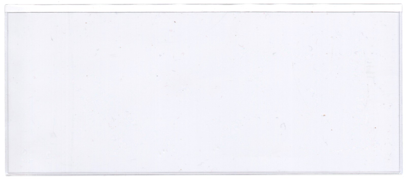 1 - GUARDHOUSE LARGE CURRENCY HOLDER - 3.5 x 8 - UNPLASTICIZED 7 mil SLEEVE