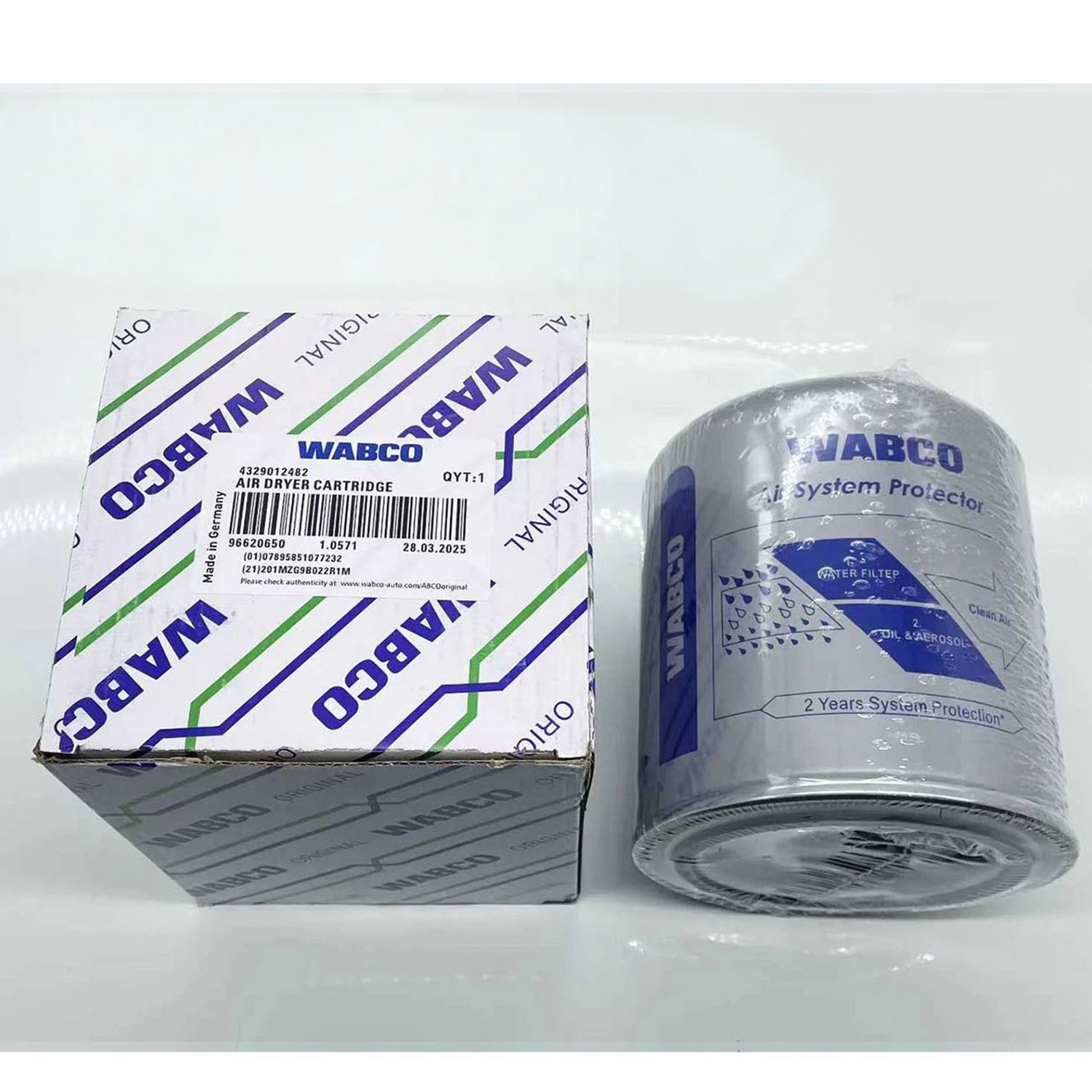 Fits FOR WABCO Air Dryer Cartridge R950068A 4329012482 R950068A 432 901 248 2