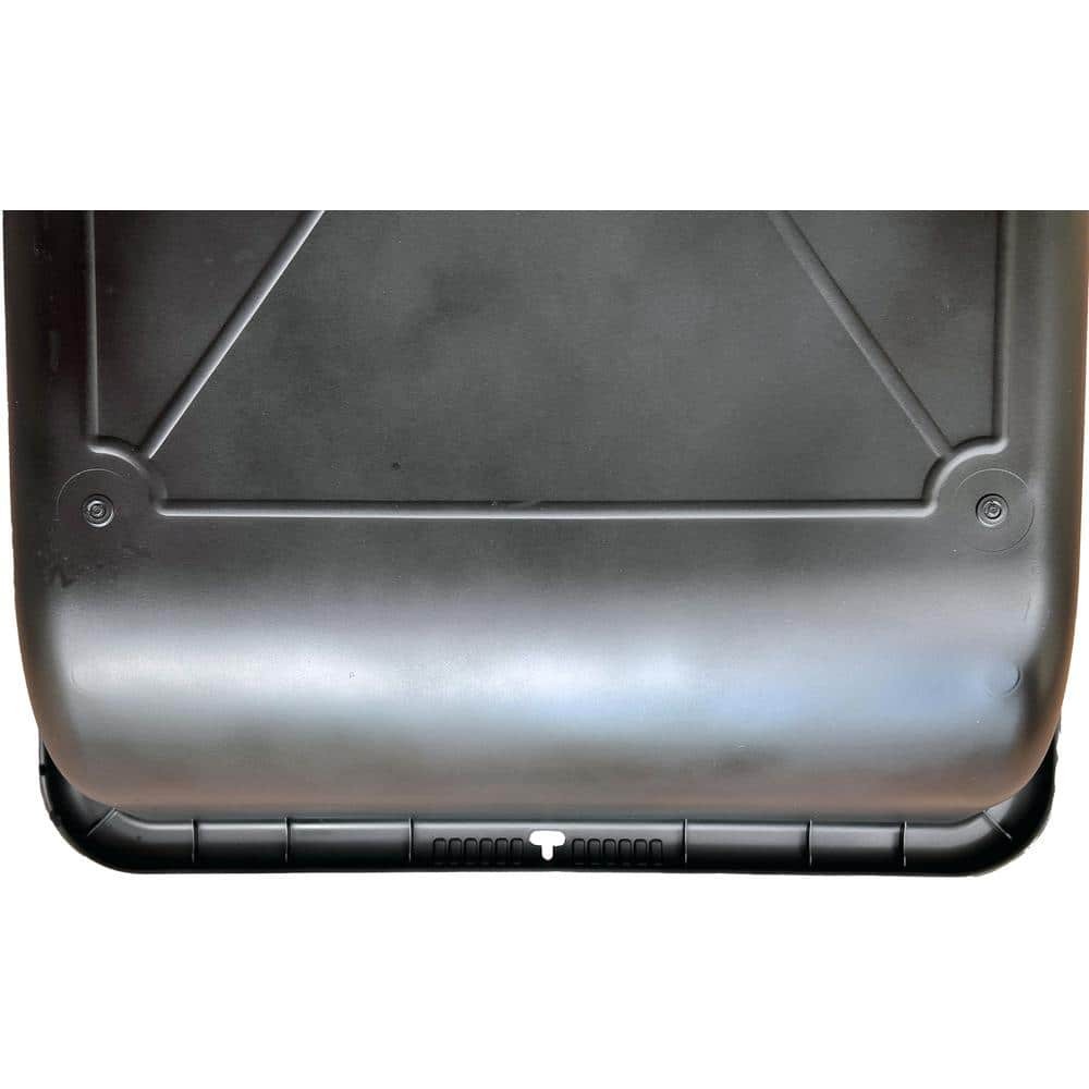 Concrete Mixing Tub Large Plastic Black 36x24x8 Wash Utility Bin 20 Gallon Pan