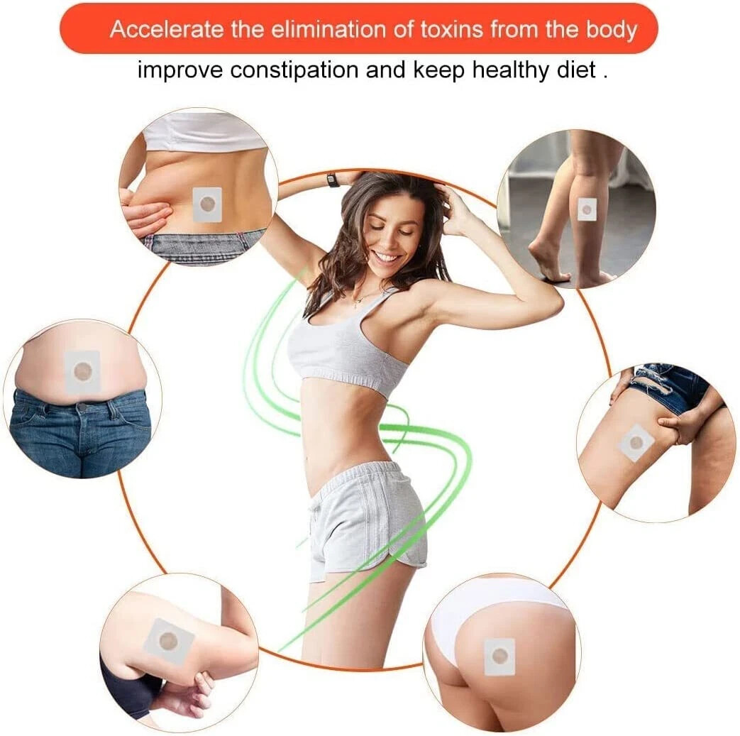 1/60/90 Pcs Slim Patch - Weight Loss, Diet, Detox, Burn Fat - Buy 2, Get 2 FREE!