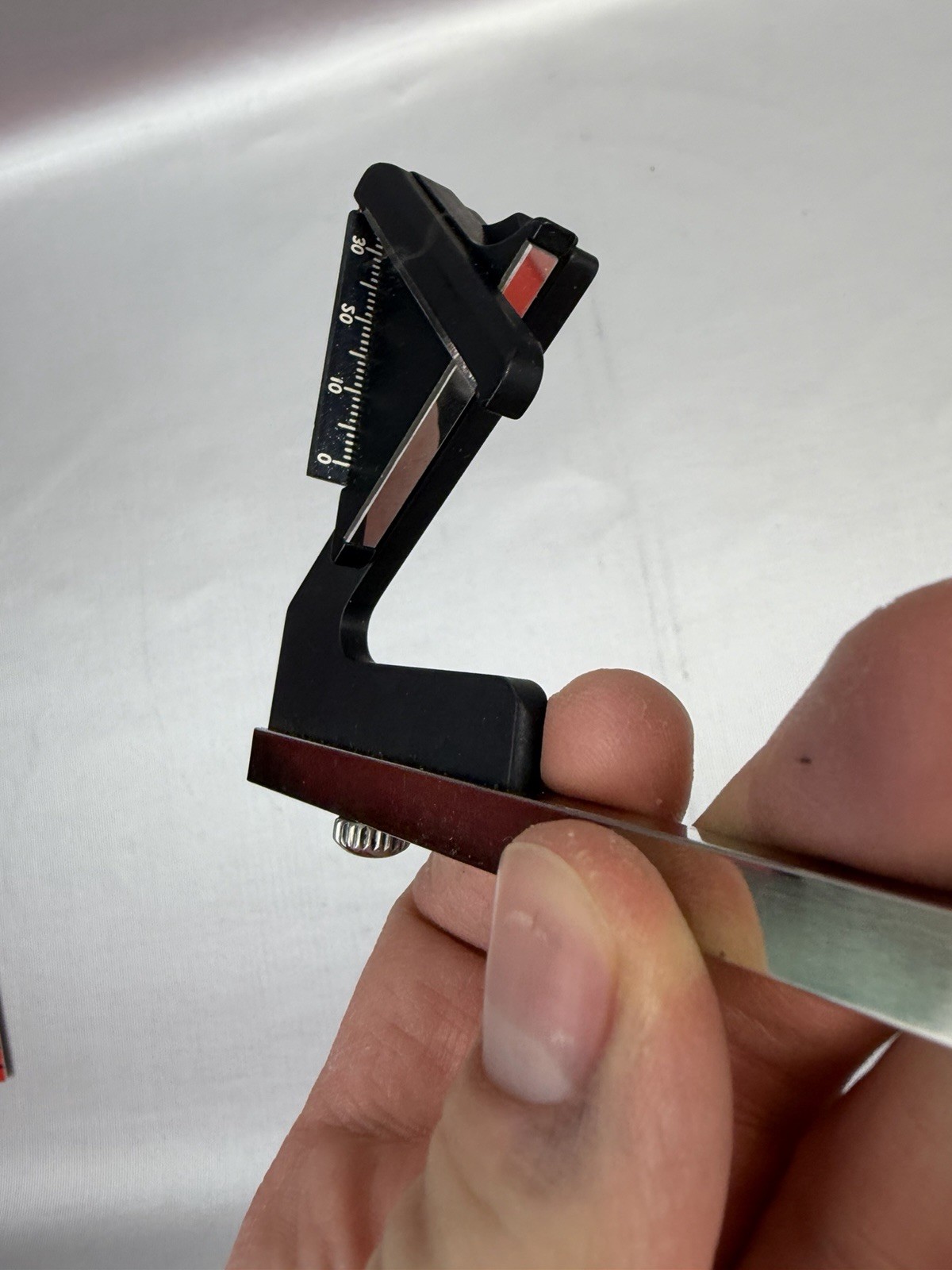 Vtg Bausch & Lomb Optical Exophthalmometer w/ Instructions 71-21-50 Opthalogy