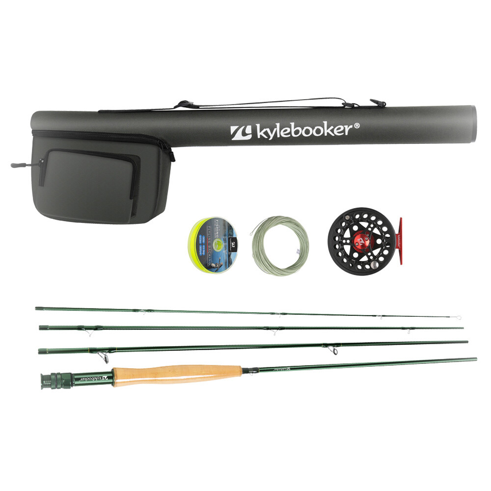 3/4/5/6/7/8WT Rod Reel Combo Outfit Fly Fishing Complete Full Kit  Carry Bag